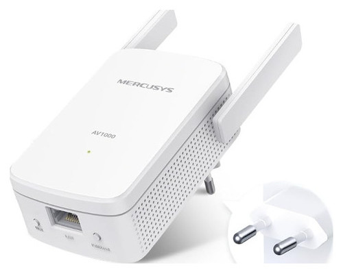 MERCUSYS EXTEND 300 MBPS WIFI WHEREVER YOU NEED VIA YOUR HOME&rsquo;S EXISTING WIRING:1000 MBPS HIGH-SPEED TRANSFER RATE:SUPER-FAST WIRED CONNECTIONS &mdash; A GIGABIT PORT FOR PCS, IPTVS, AND GAME CONSOLES:PLUG & PLAY MP510 KIT (Espera 4 dias)